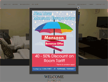 Tablet Screenshot of hoteldoonregency.com